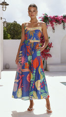 Martina Maxi Dress - Rio Print