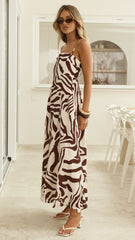 Jaylene Maxi Dress - Luna Mocha