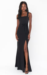 Paris Gown ~ Black Stretch