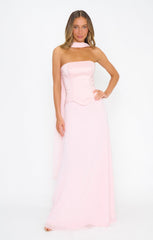 Jules Maxi Dress ~ Powder Pink