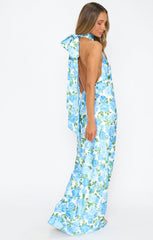 Lisa Maxi Dress ~ Cottage Floral Blue