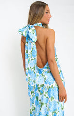 Lisa Maxi Dress ~ Cottage Floral Blue