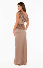 Jodie Dress ~ Dune Luxe Satin
