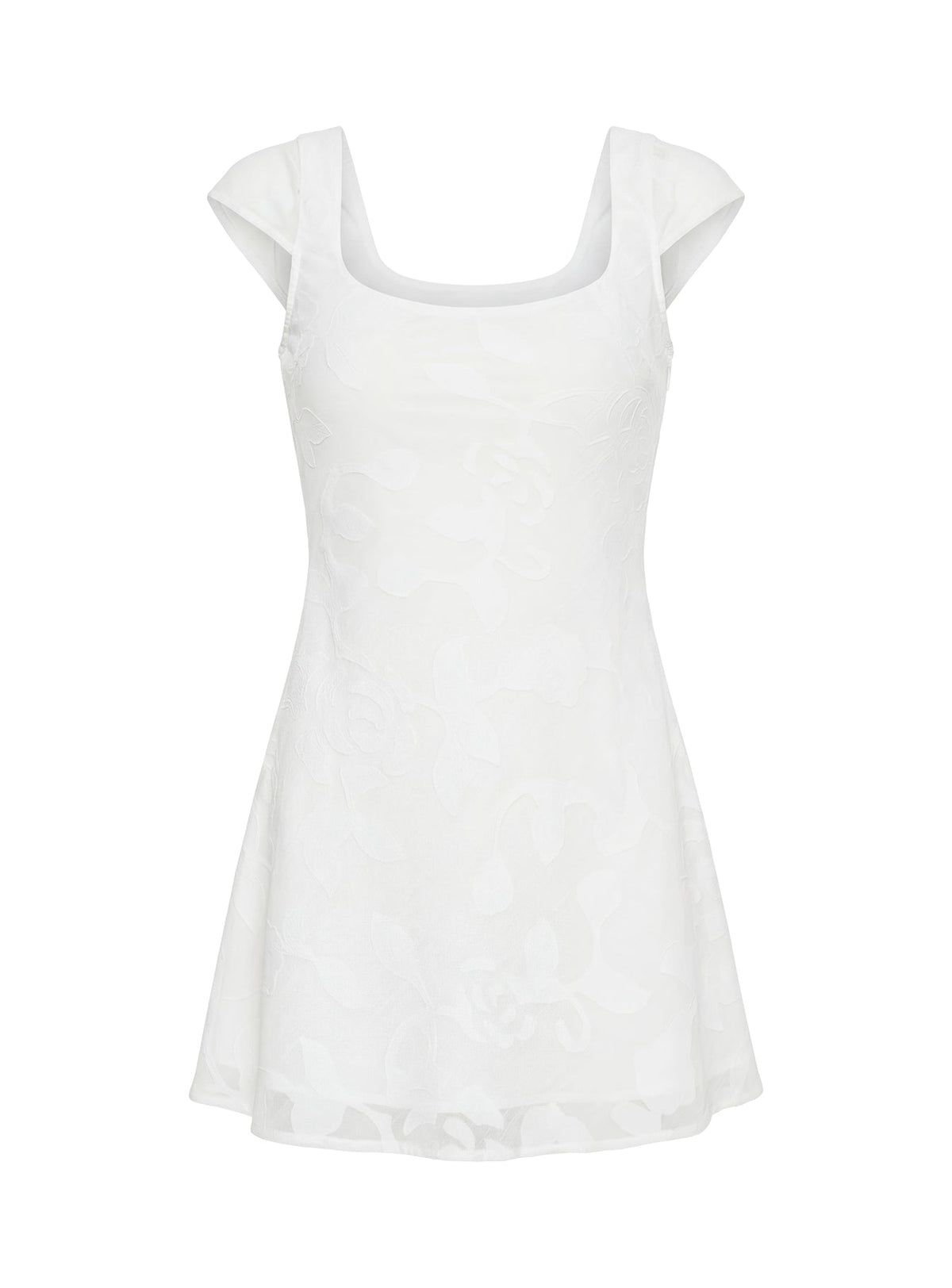 Lucienna Mini Dress White Floral