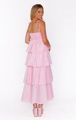 Meet Cute Dress ~ Light Pink Taffeta