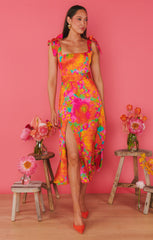 Garden Midi Dress ~ Miss Malibu