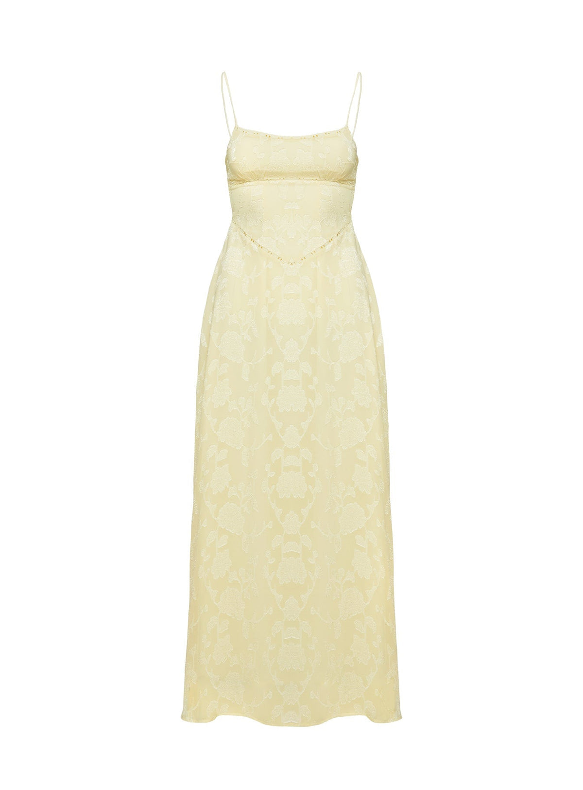 South Of France Maxi Dress Yellow Petite