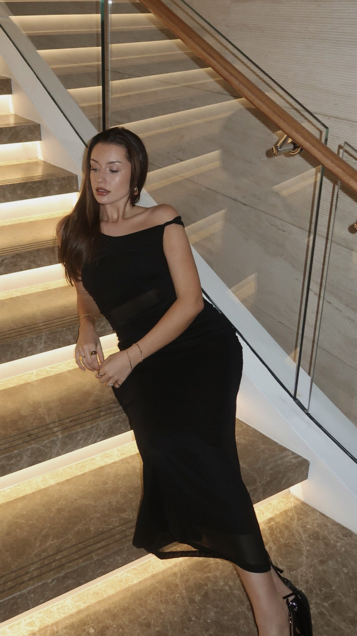Iantha Maxi Dress - Black