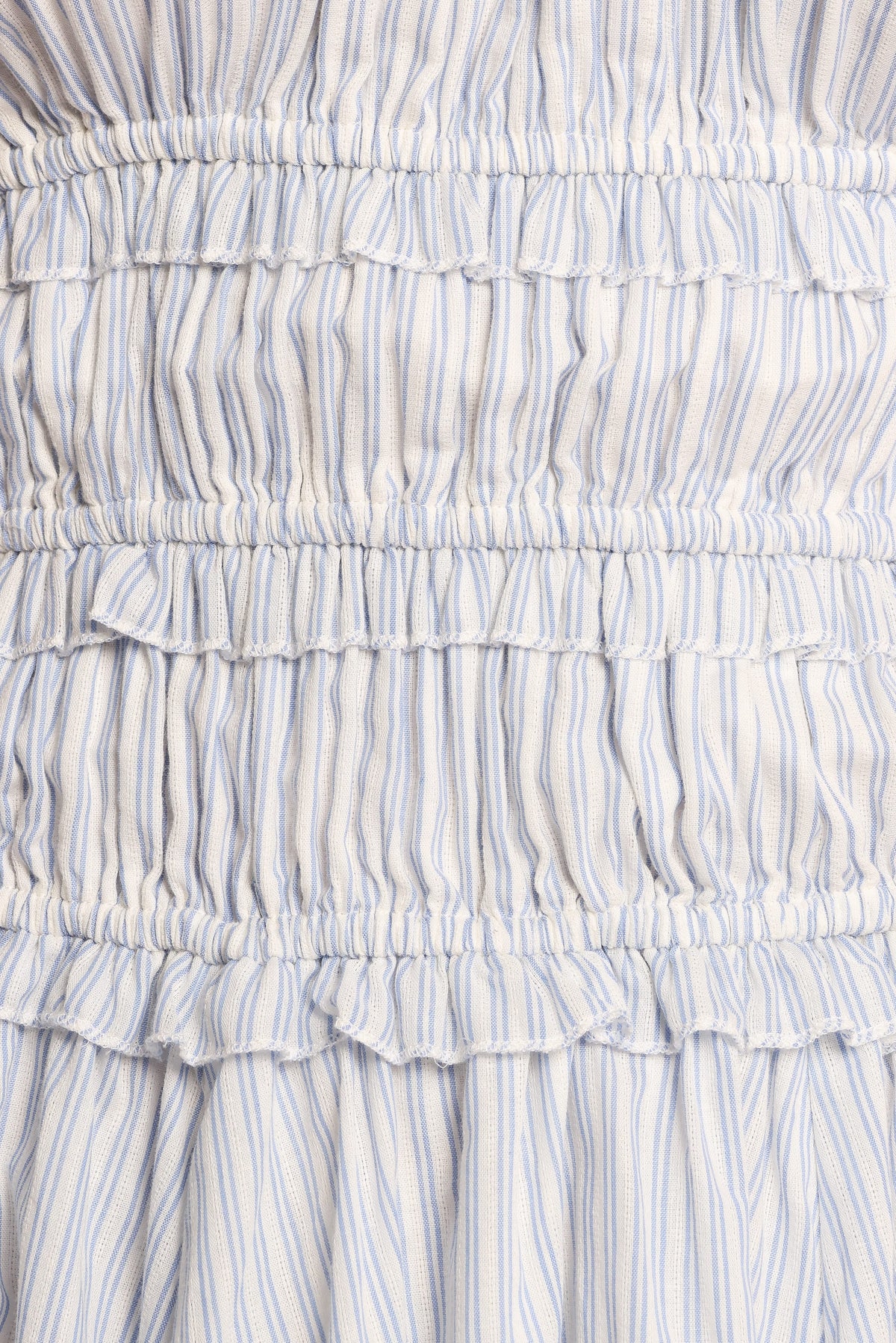 Lune Mini Dress - Blue Stripe