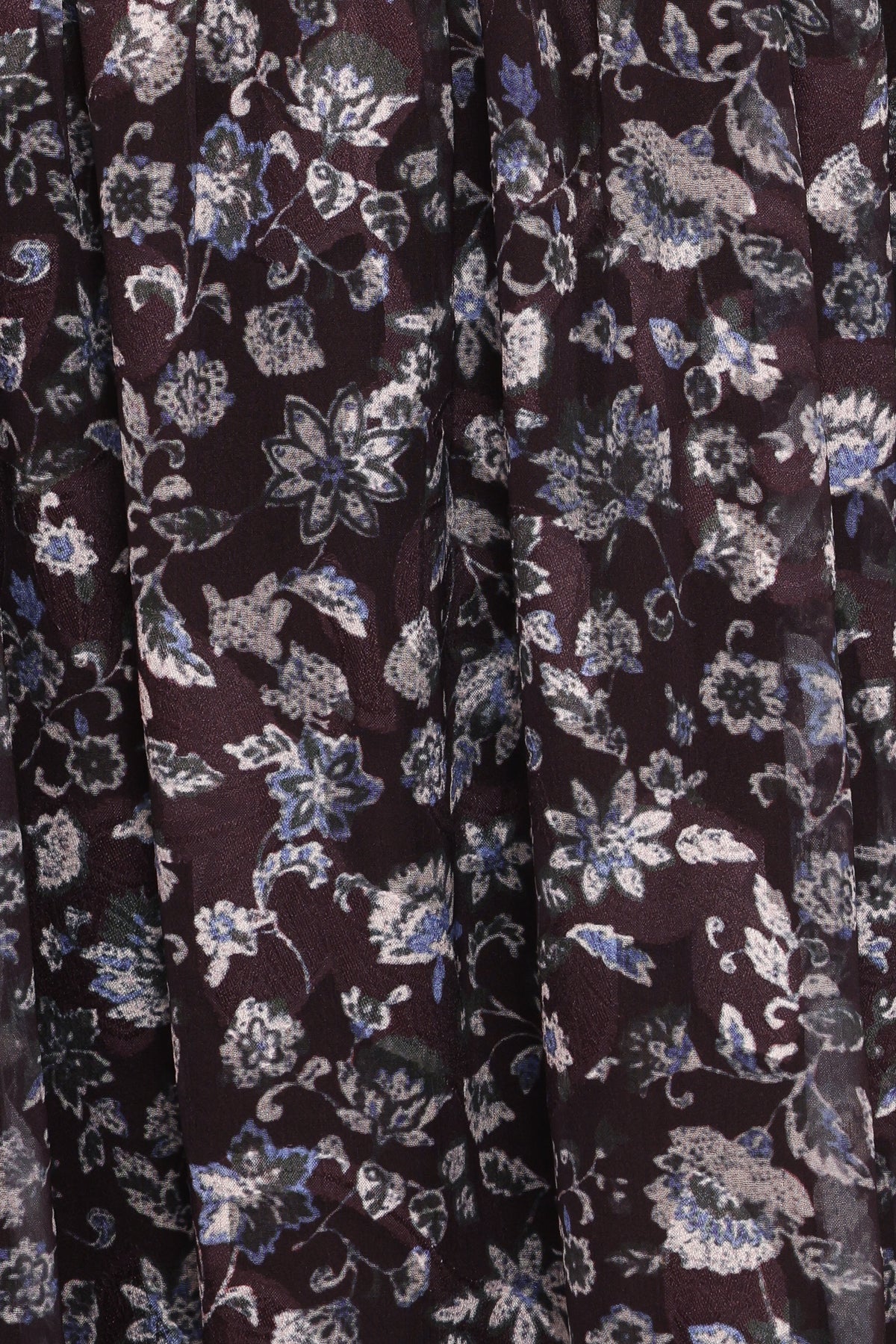 Myles Maxi Dress - Brown/Blue Floral
