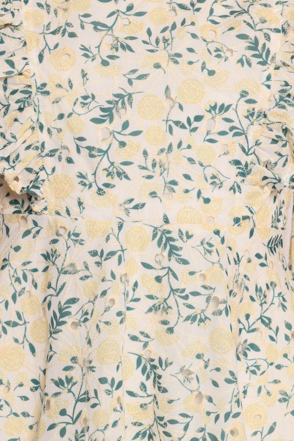 Rosalind Mini Dress - Yellow