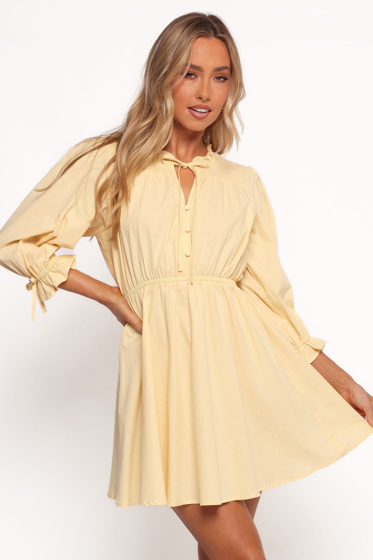 Russell Mini Dress - Yellow