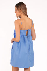 Serina Mini Dress - Blue