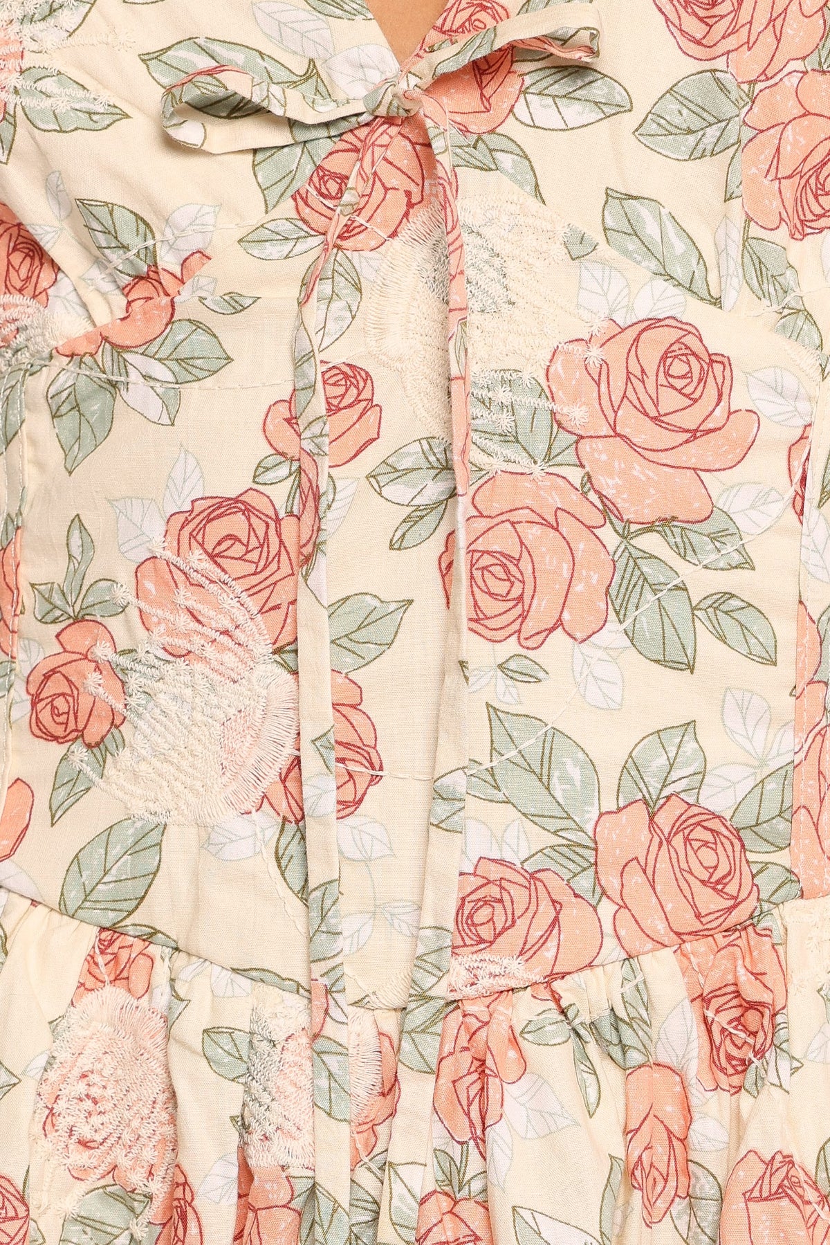 Velda Midi Dress - Pink Floral