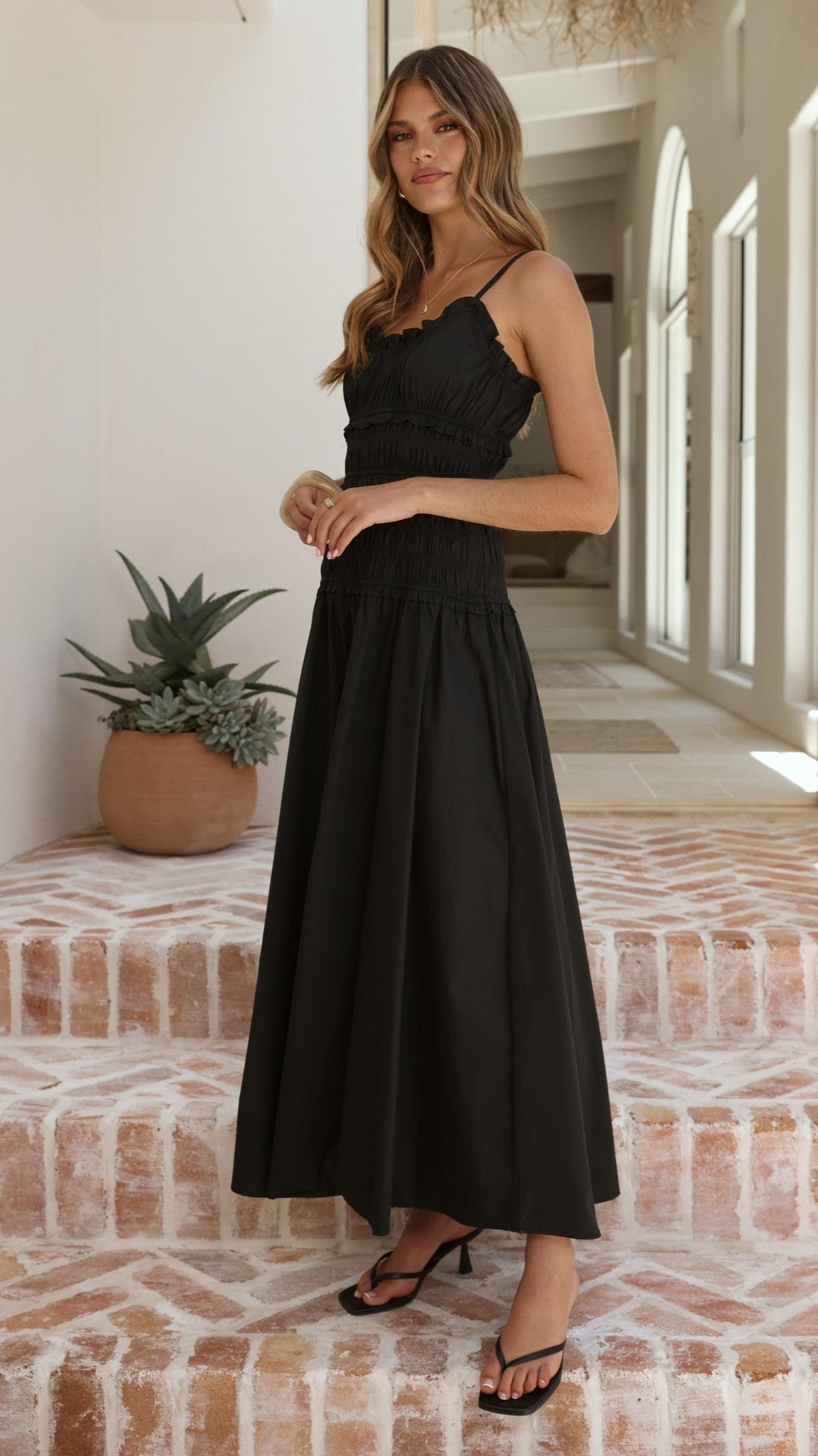 Vida Maxi Dress - Black