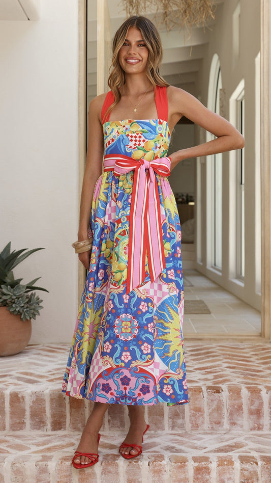 Polly Maxi Dress - Summer In Sicily