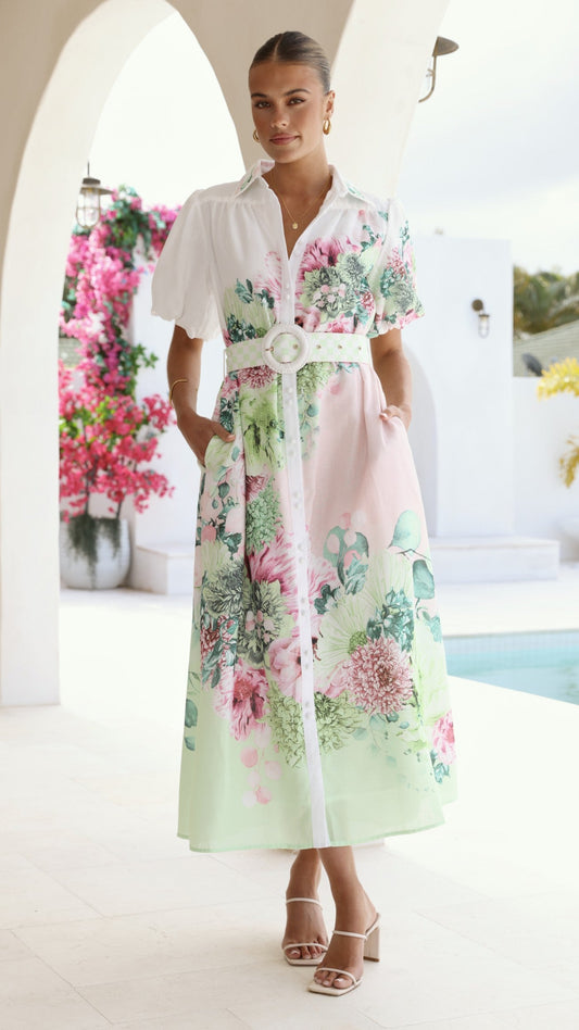 Dusk Maxi Dress - Sorbet Symphony