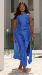 Victoria Maxi Dress - Royal Blue
