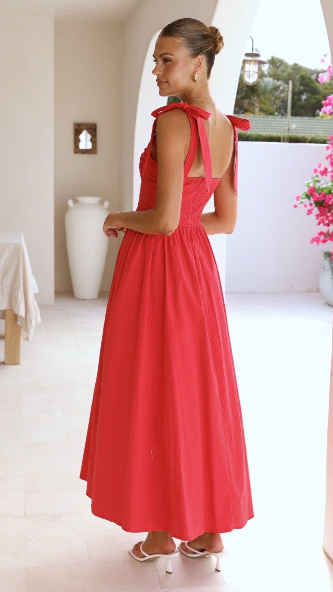 Haisley Maxi Dress - Red