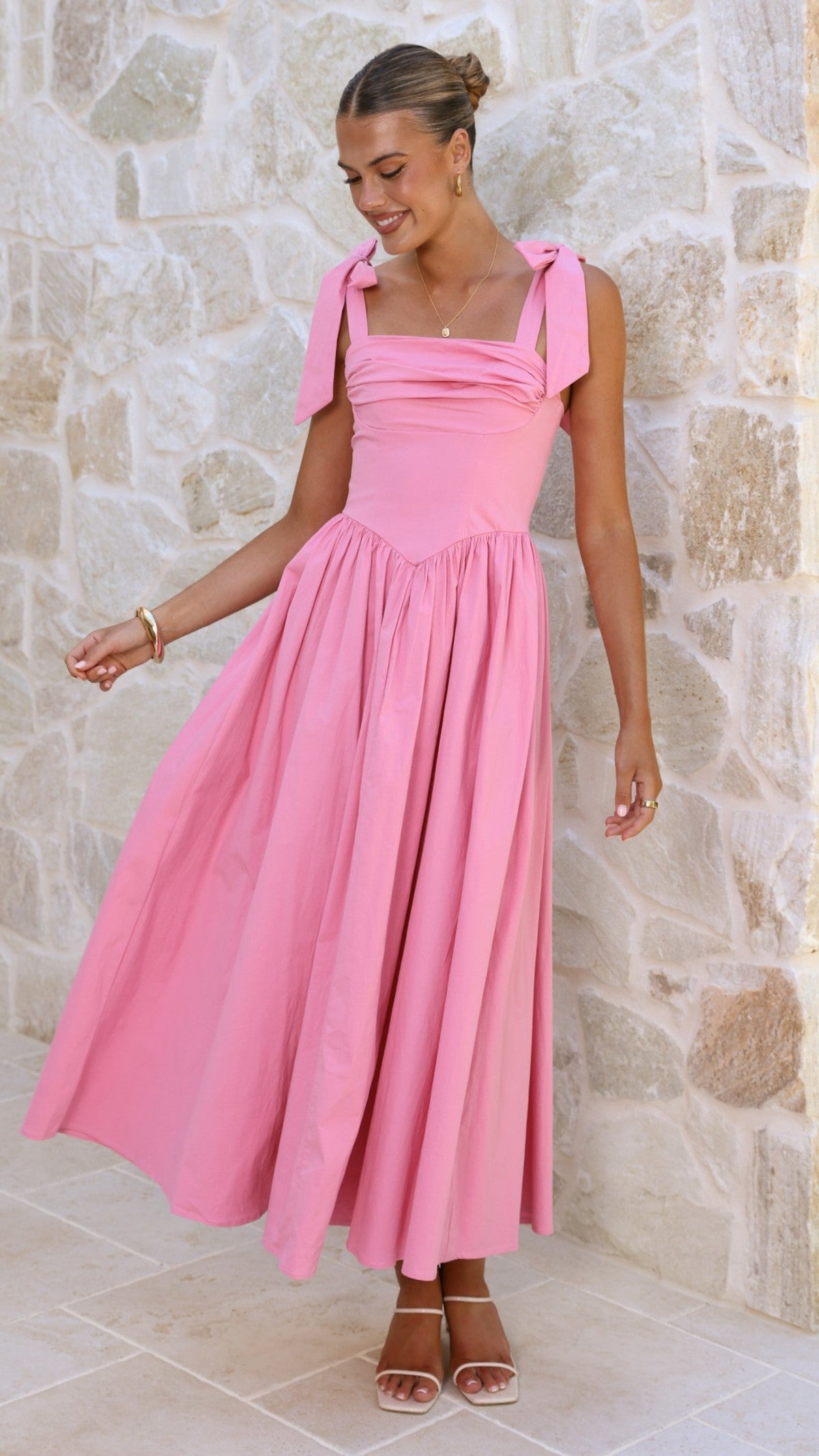 Haisley Maxi Dress - Pink