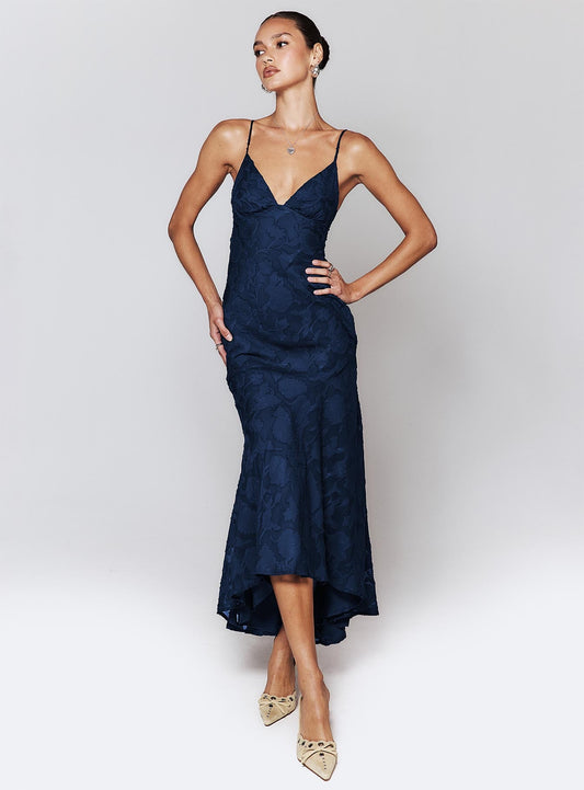 Cyrene Maxi Dress Navy