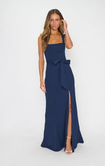 Paris Gown ~ Midnight Navy Stretch