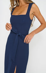 Paris Gown ~ Midnight Navy Stretch