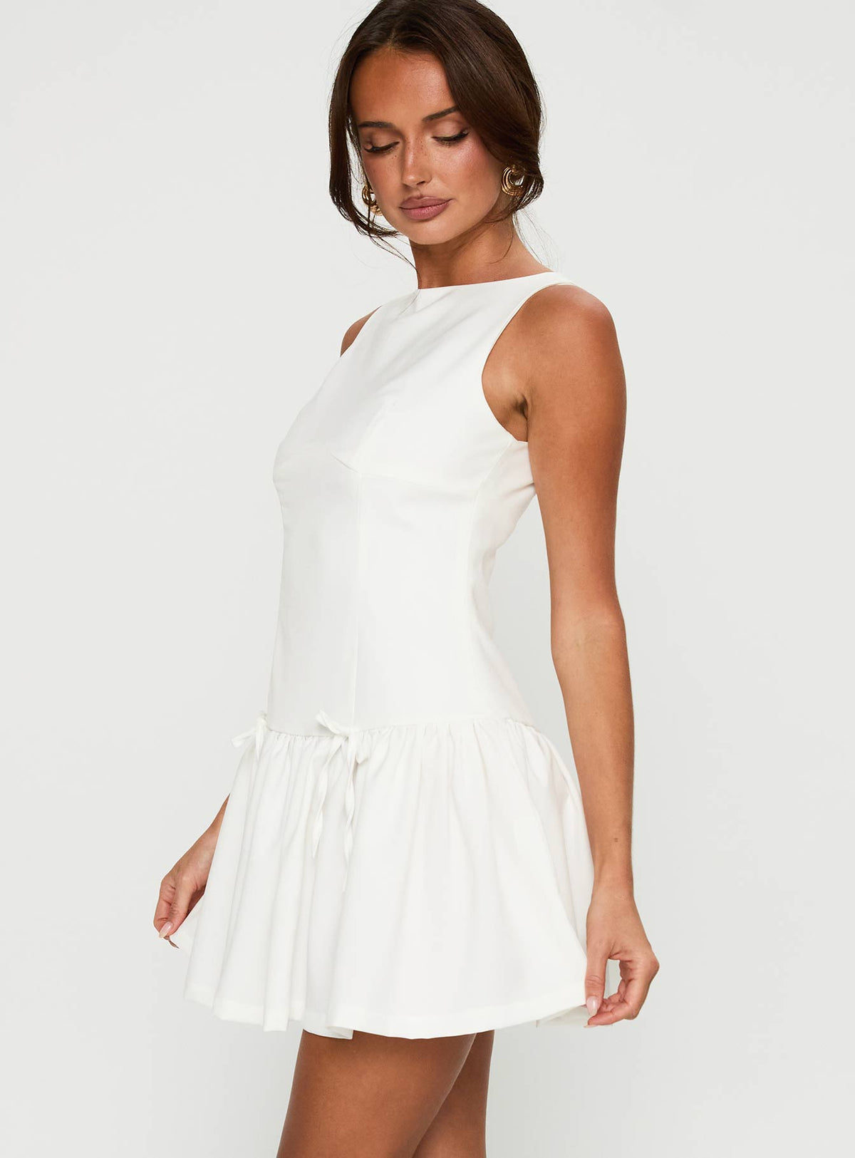 Milienne Mini Dress White