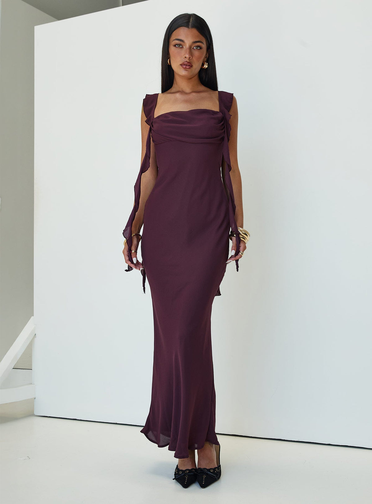Lanai Maxi Dress Plum
