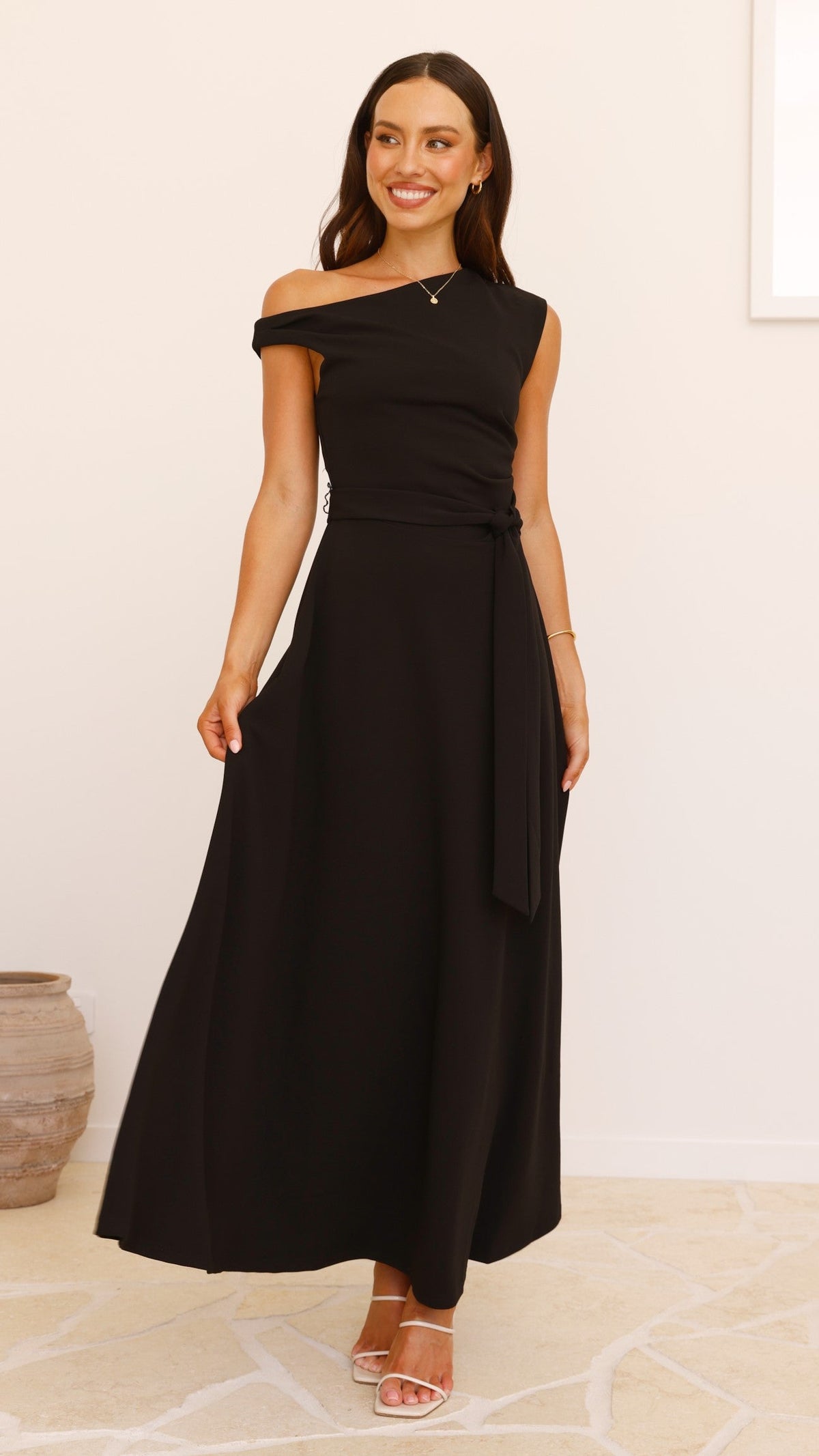 Gemma Maxi Dress - Black