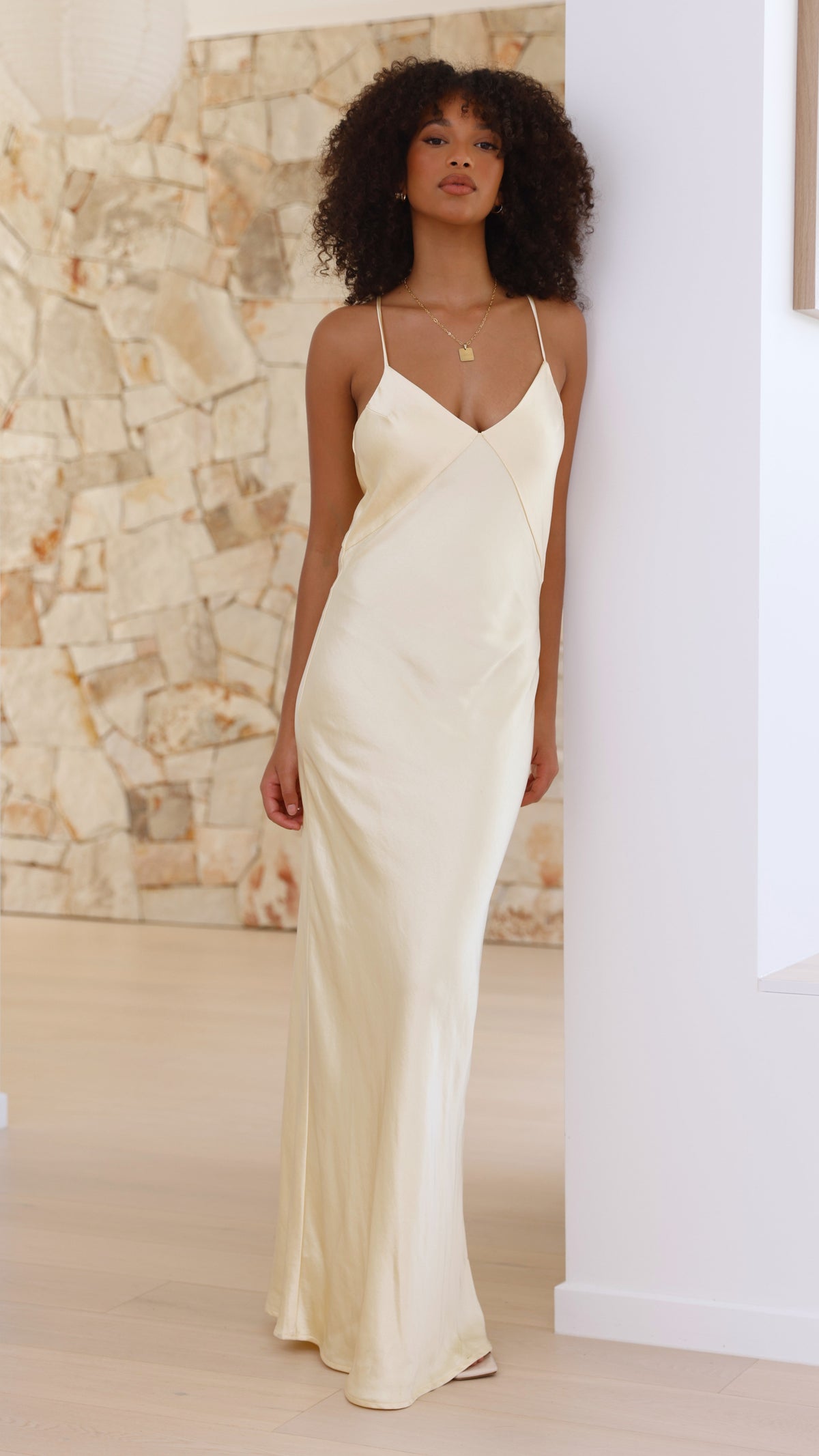 Gisella Maxi Dress - Yellow
