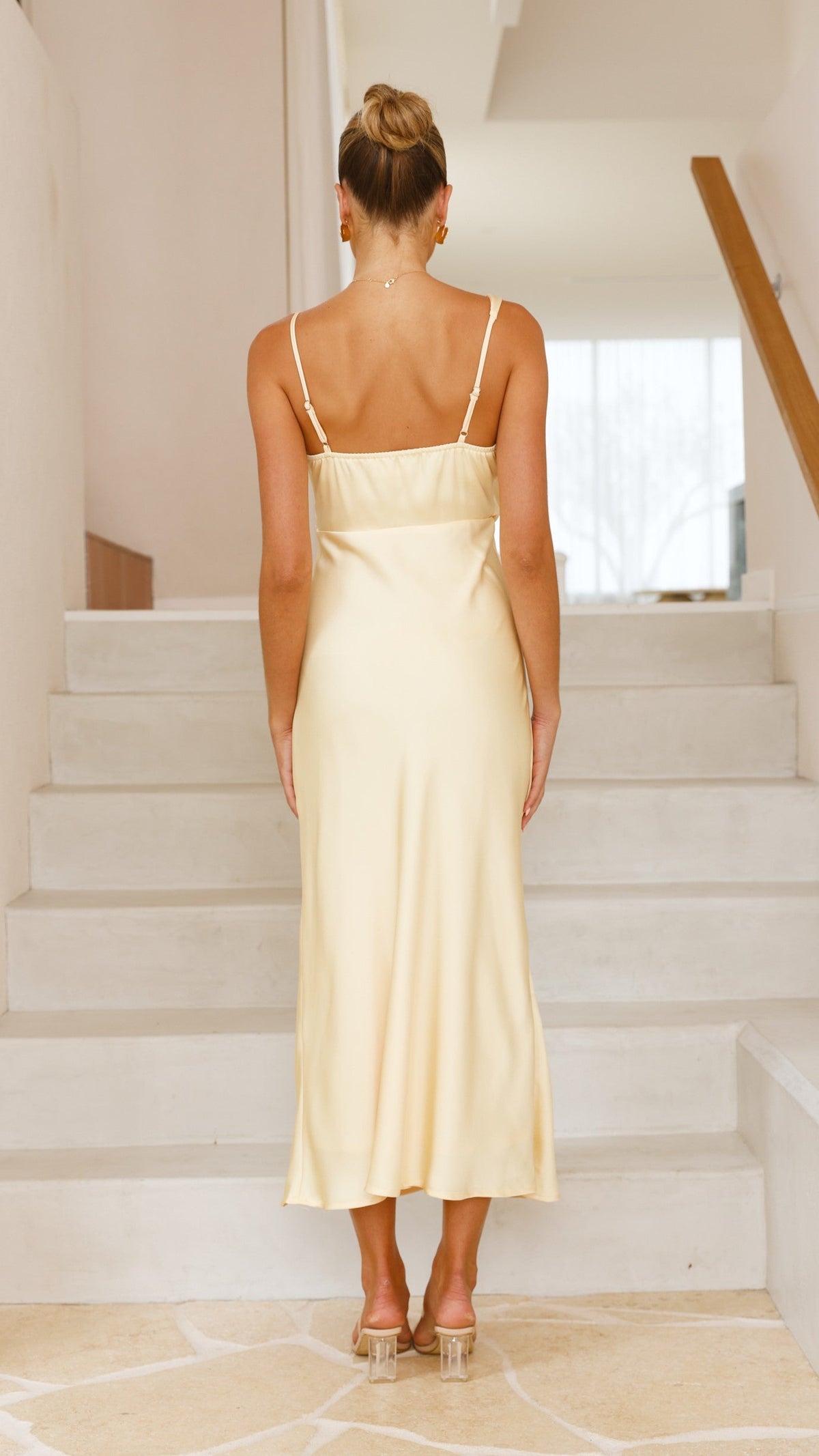 Audrey Maxi Dress - Lemon