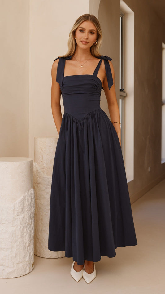 Haisley Maxi Dress - Navy