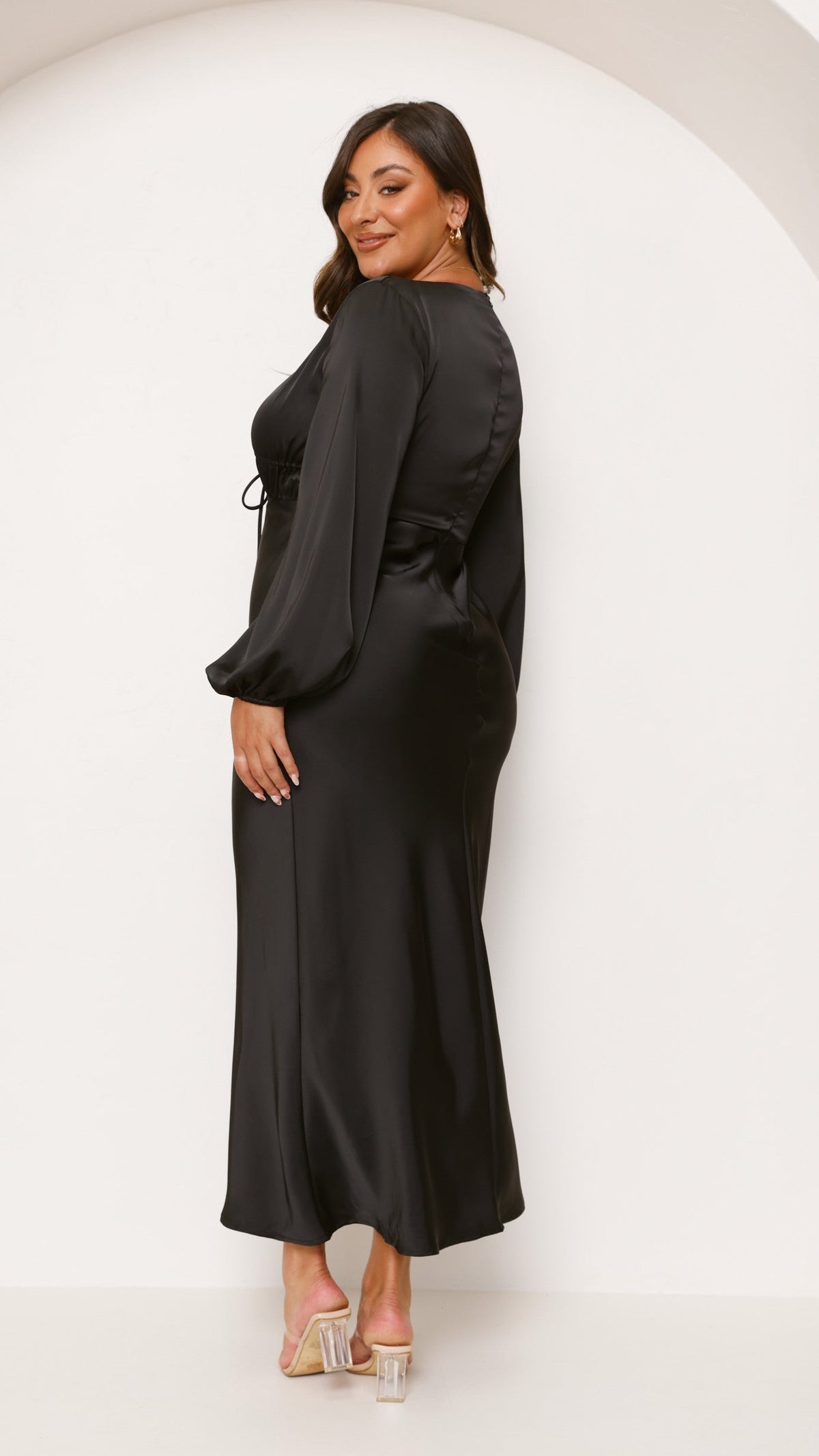 Amara Maxi Dress - Black