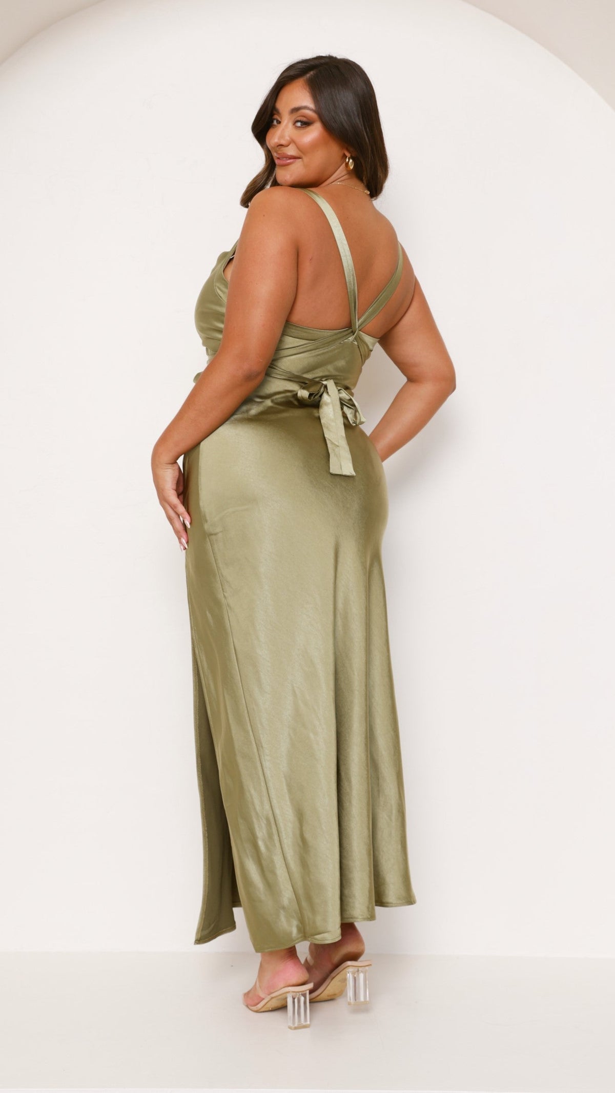 Zendaya Maxi Dress - Olive