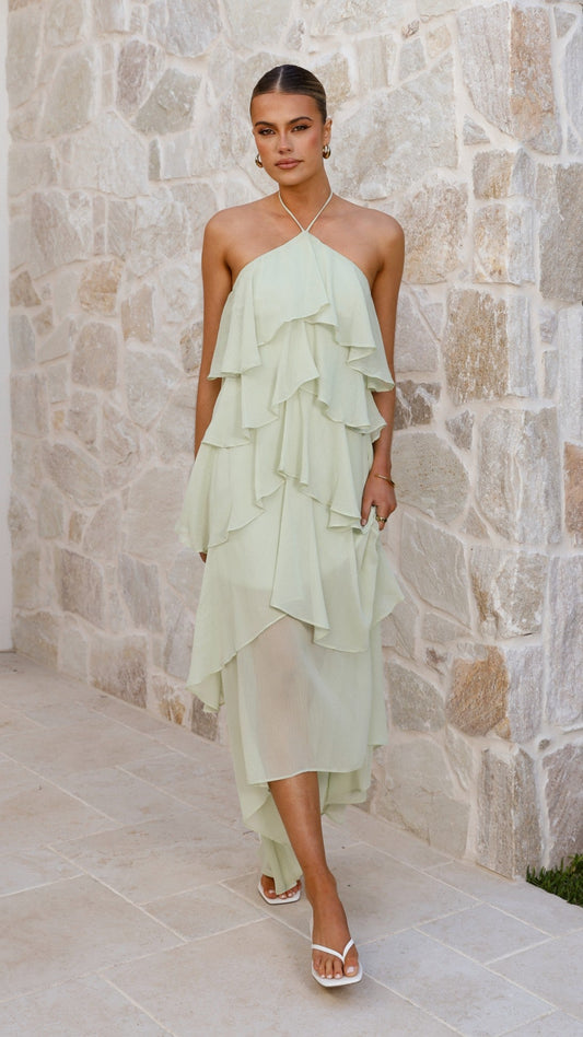 Soho Maxi Dress - Sage