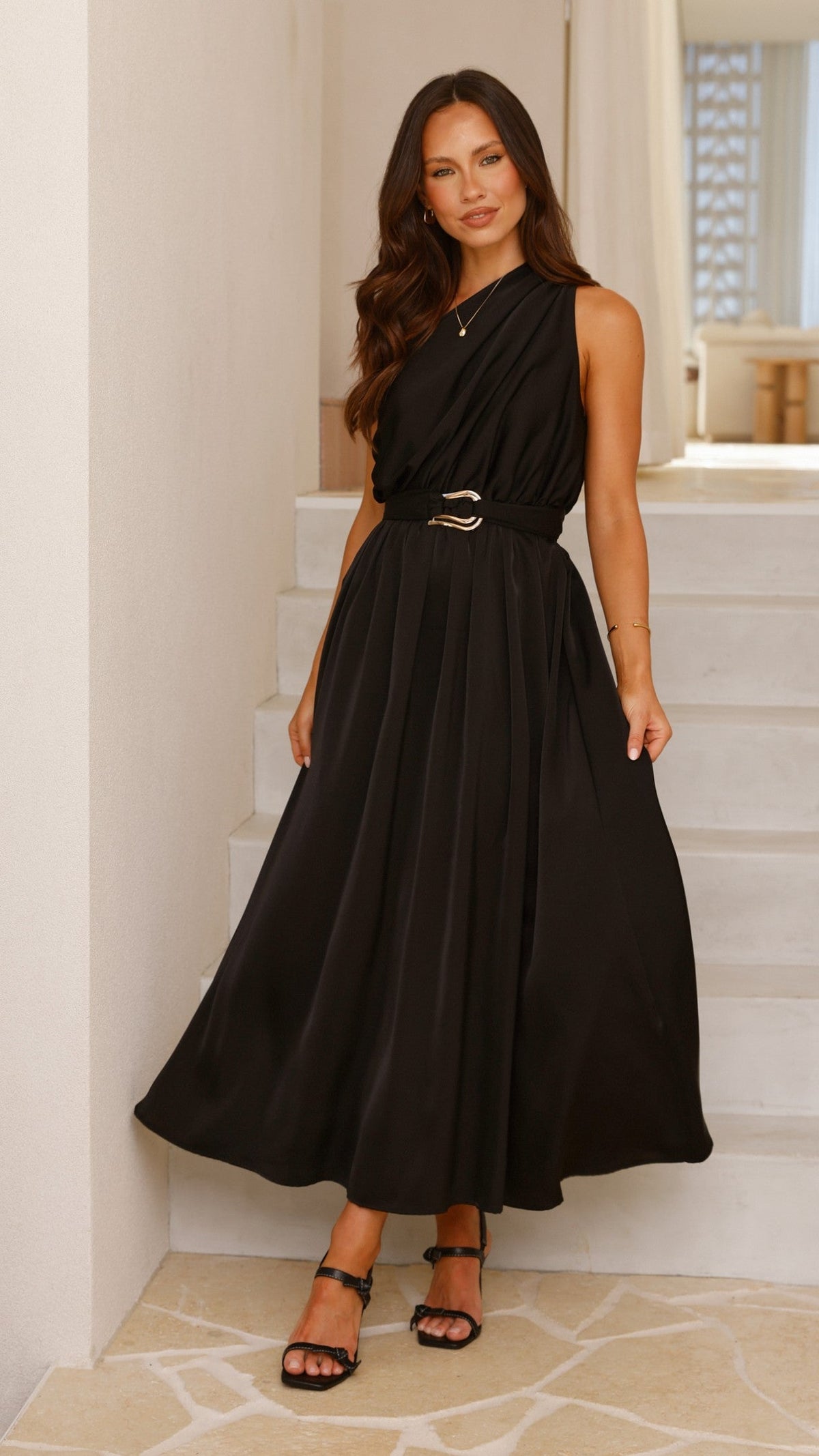 Hadas Maxi Dress - Black