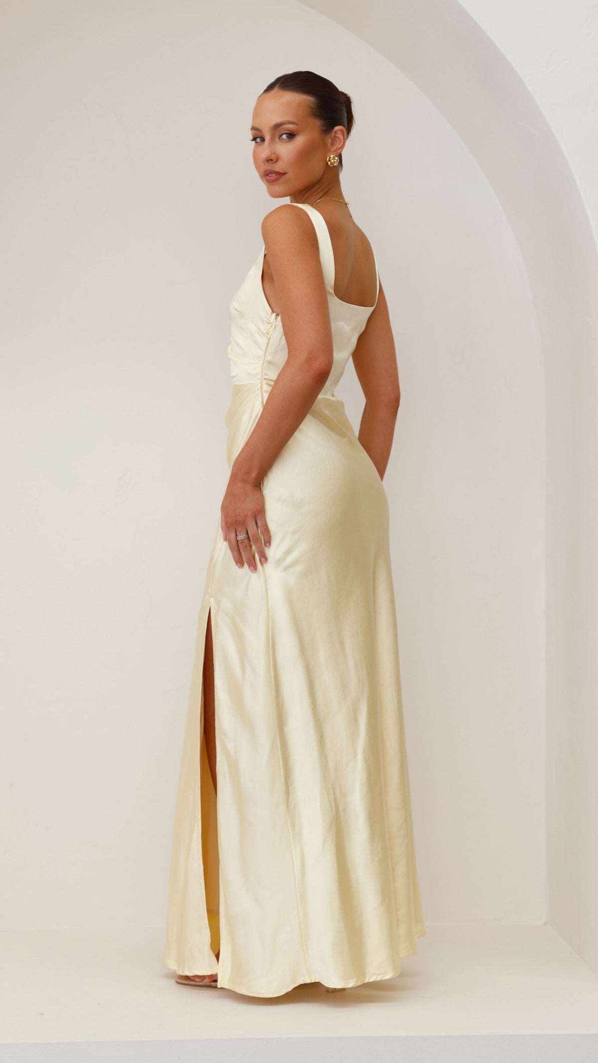 Alaria Maxi Dress - Yellow