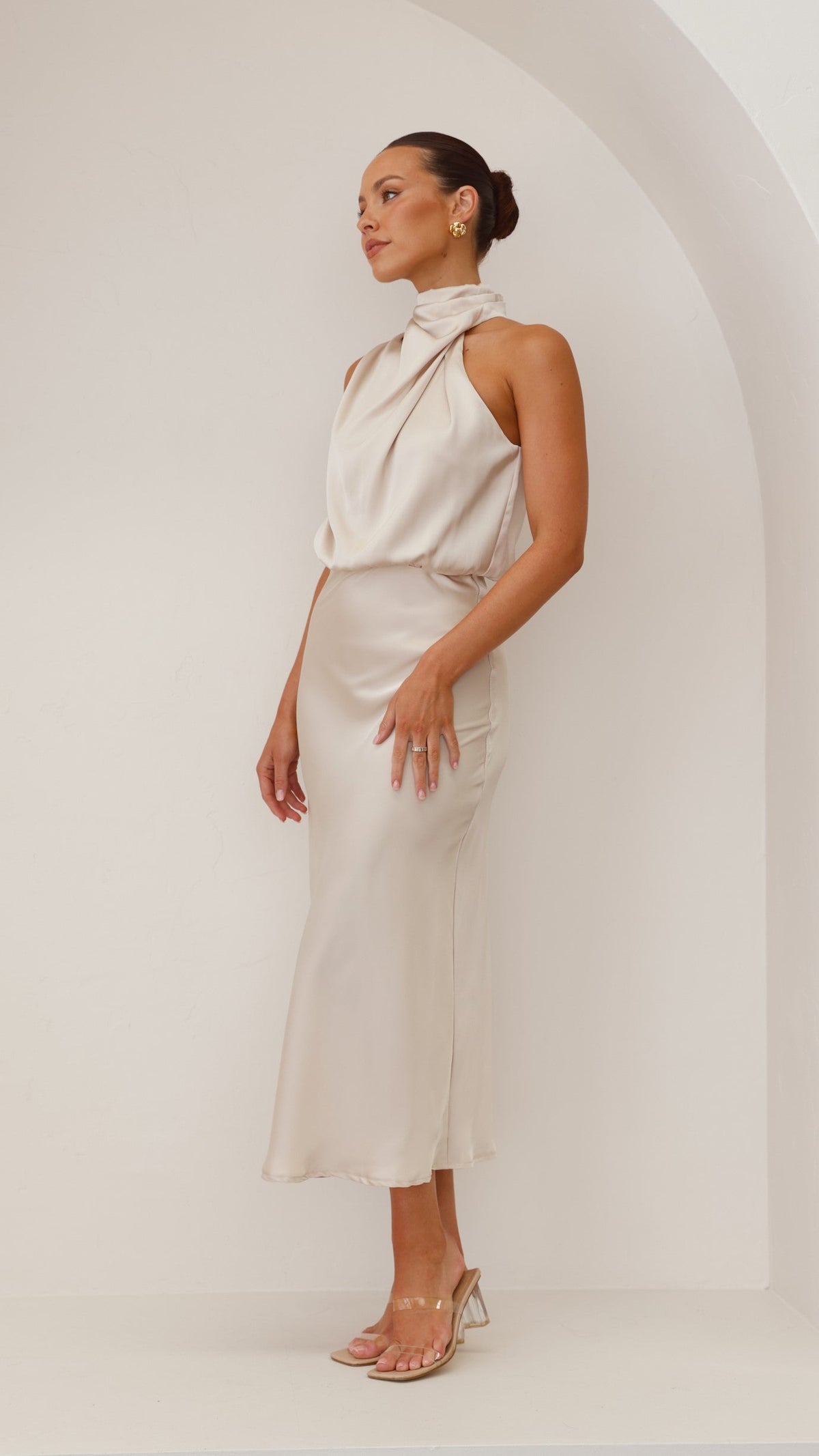 Esther Maxi Dress - Champagne