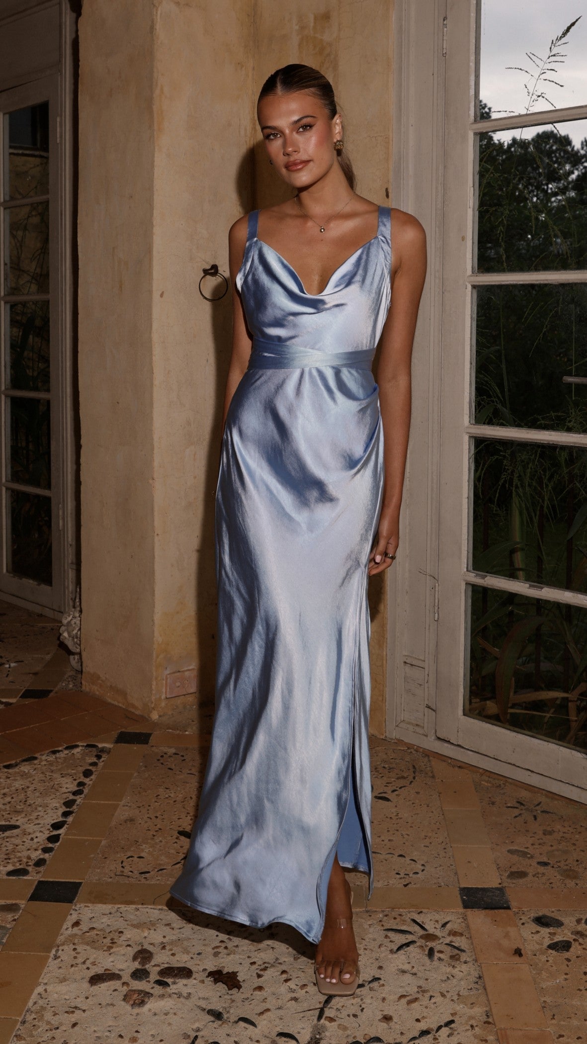 Zendaya Maxi Dress - Blue
