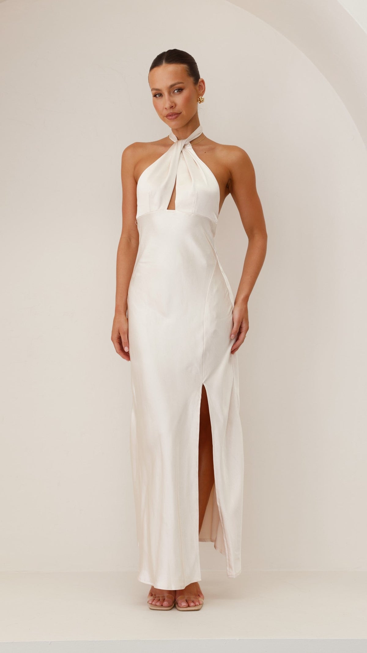 Amalia Maxi Dress - Champagne