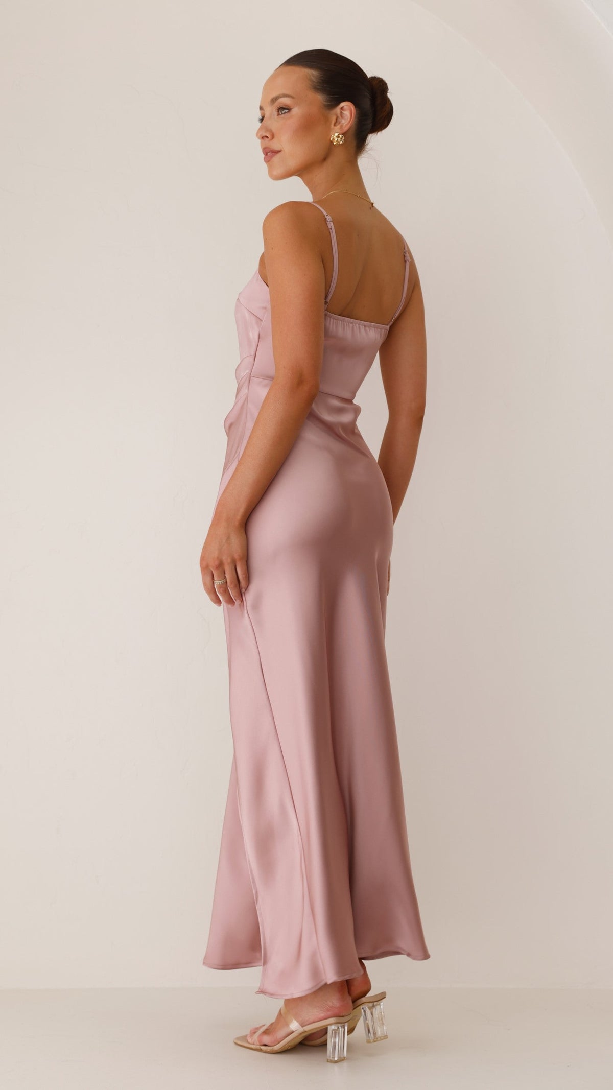 Ilana Maxi Dress - Dusty Pink