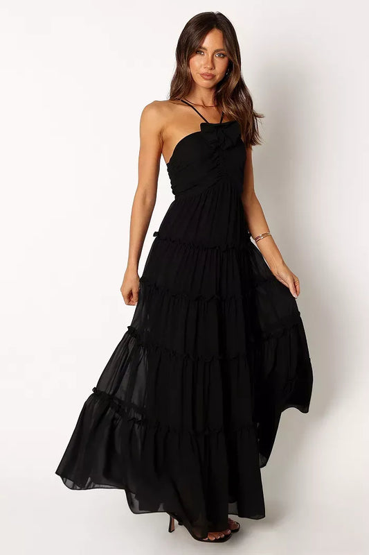 Petal and Pup Dottie Halter neck Women's Maxi Dress