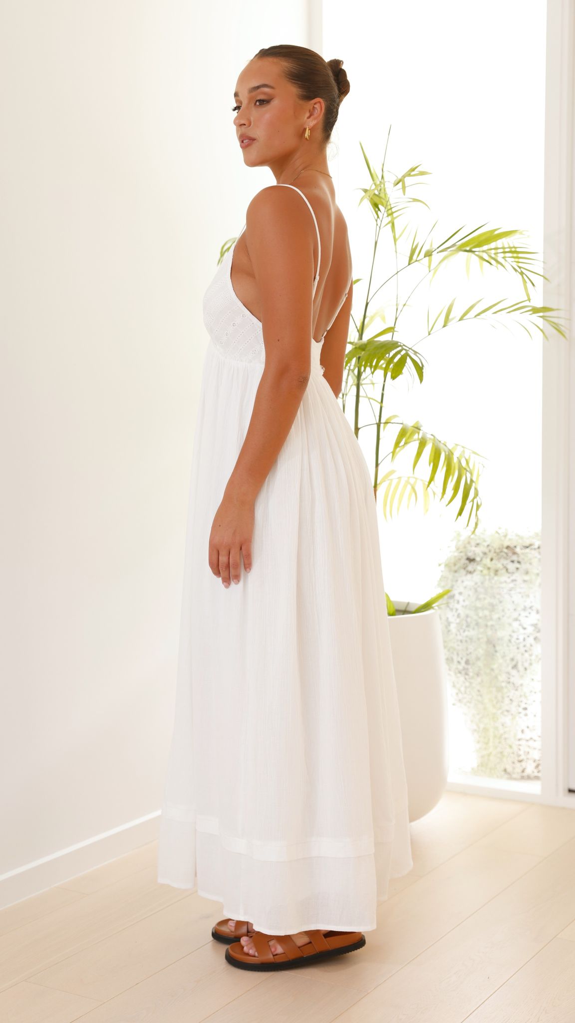 Elouise Maxi Dress - White