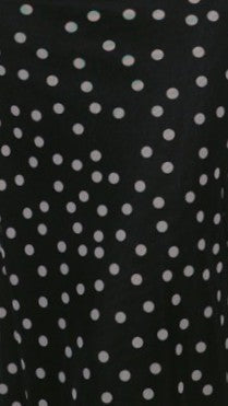 Loralei Maxi Dress - Black/White Polka Dot