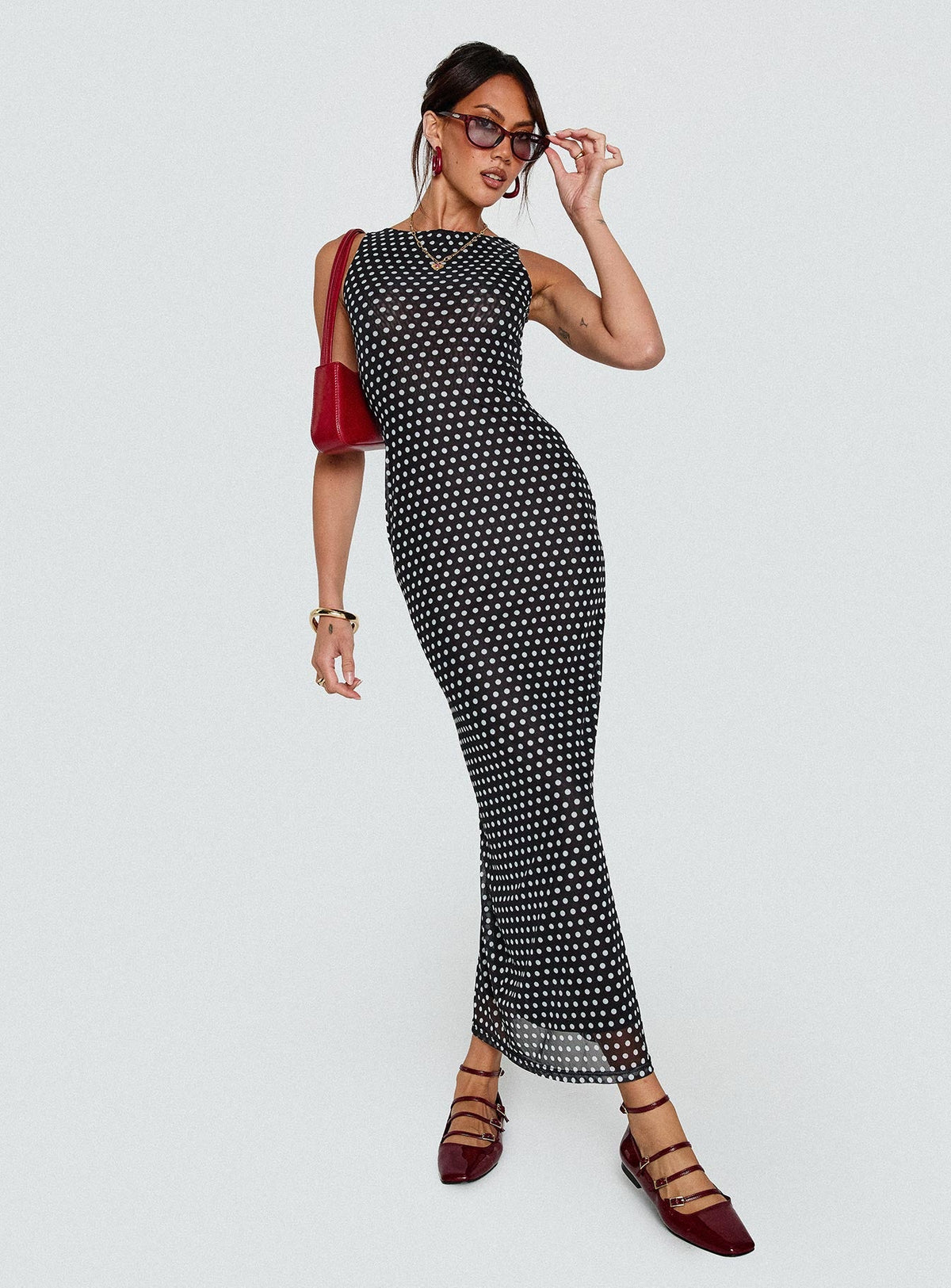 Top Of Mind Maxi Dress Black