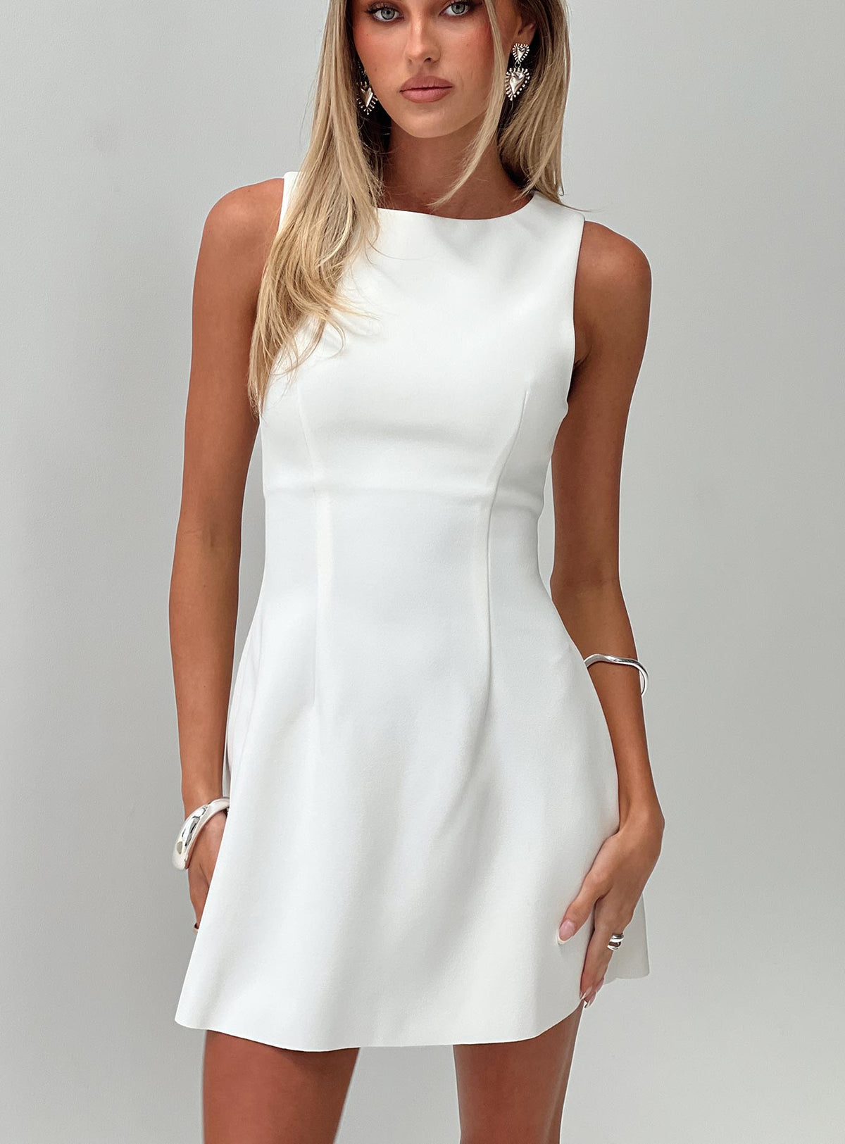 Anse Mini Dress White