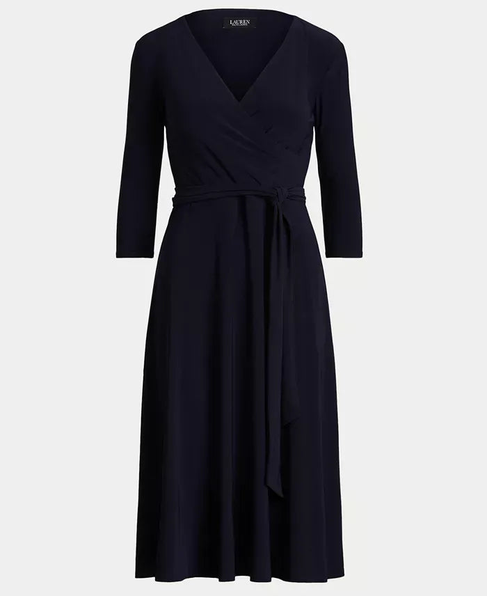 Lauren Ralph Lauren Surplice Jersey Dress