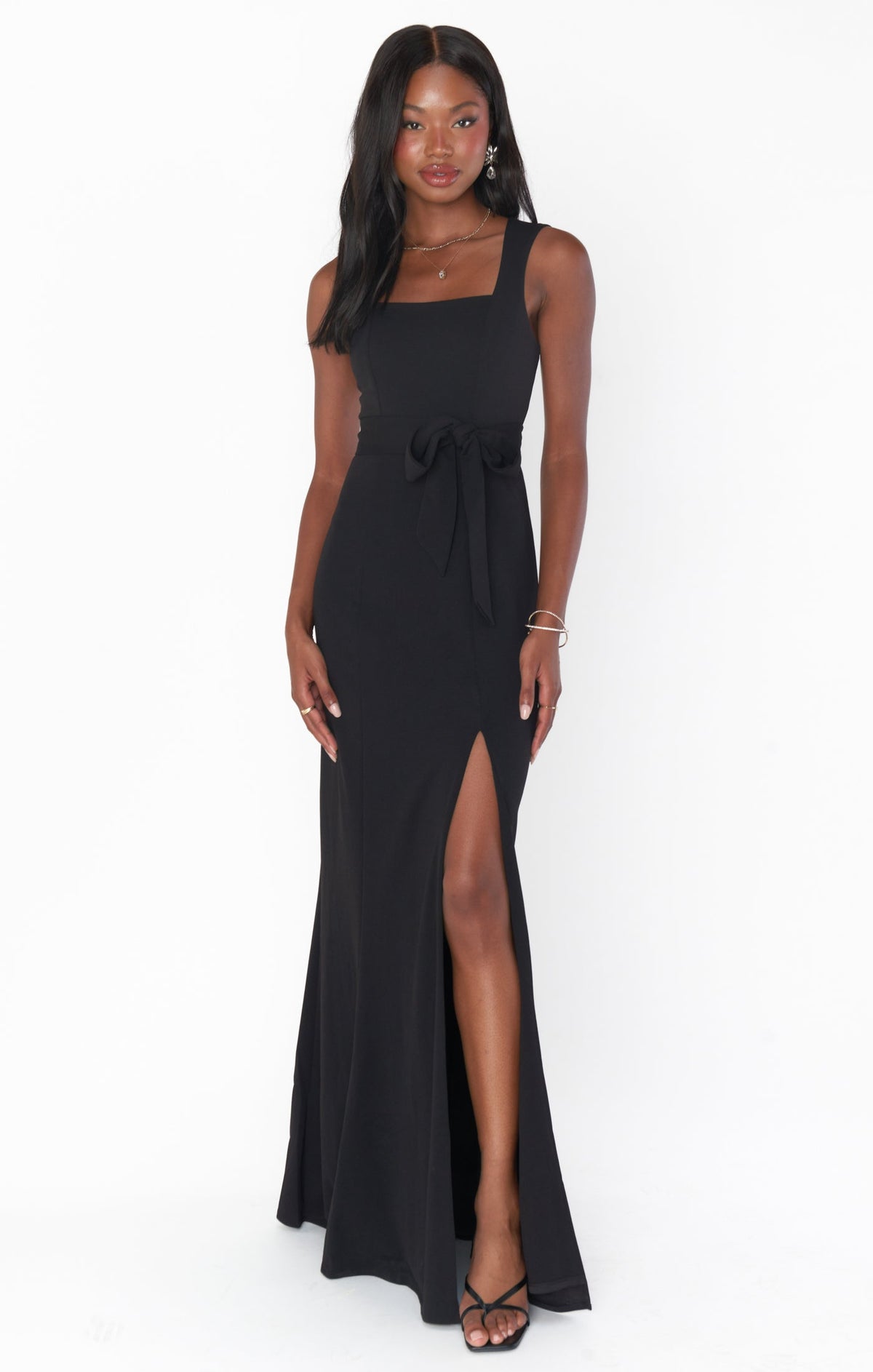 Paris Gown ~ Black Stretch