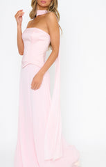 Jules Maxi Dress ~ Powder Pink